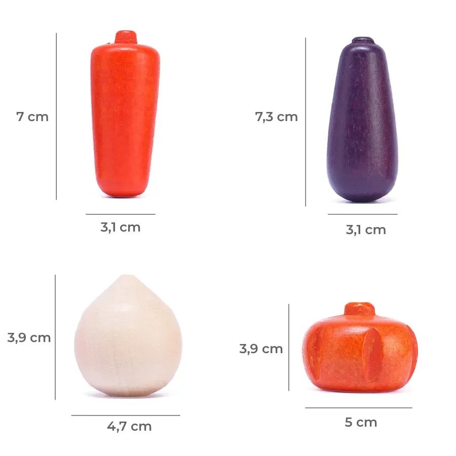 Verduras e Legumes - Lume Brinquedos