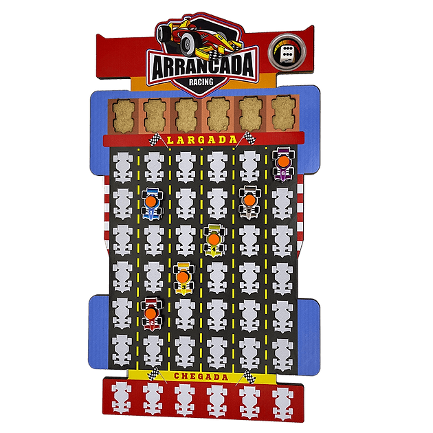 Jogo de Tabuleiro Arrancada
