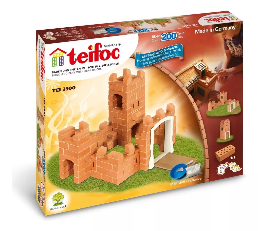 Teifoc Villetta Di Campagna – Casa A Graticcio Con Oltre 200 Mattoncini In Miniatura E Malta Zuccherina - 3
