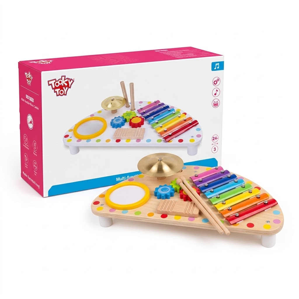 Mesa Musical Com Atividades - Tooky Toys