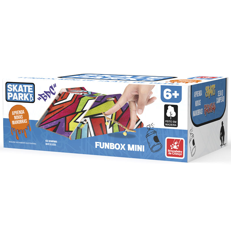 Skate Park - Rampa Funbox Mini
