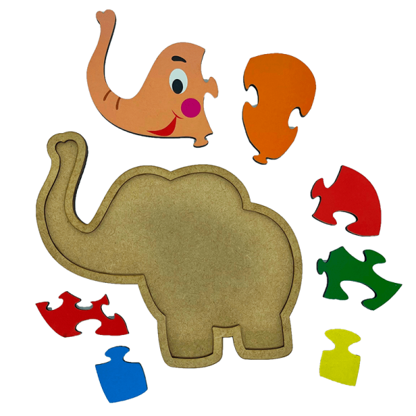 Quebra-Cabeça Elefante