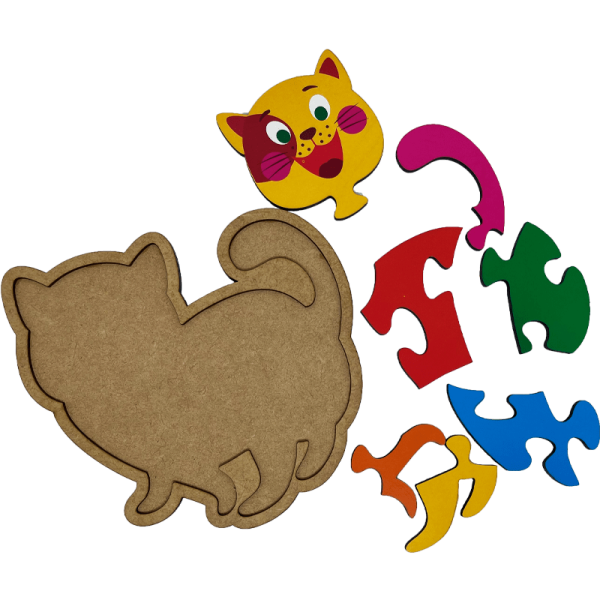 Quebra-Cabeça Gato
