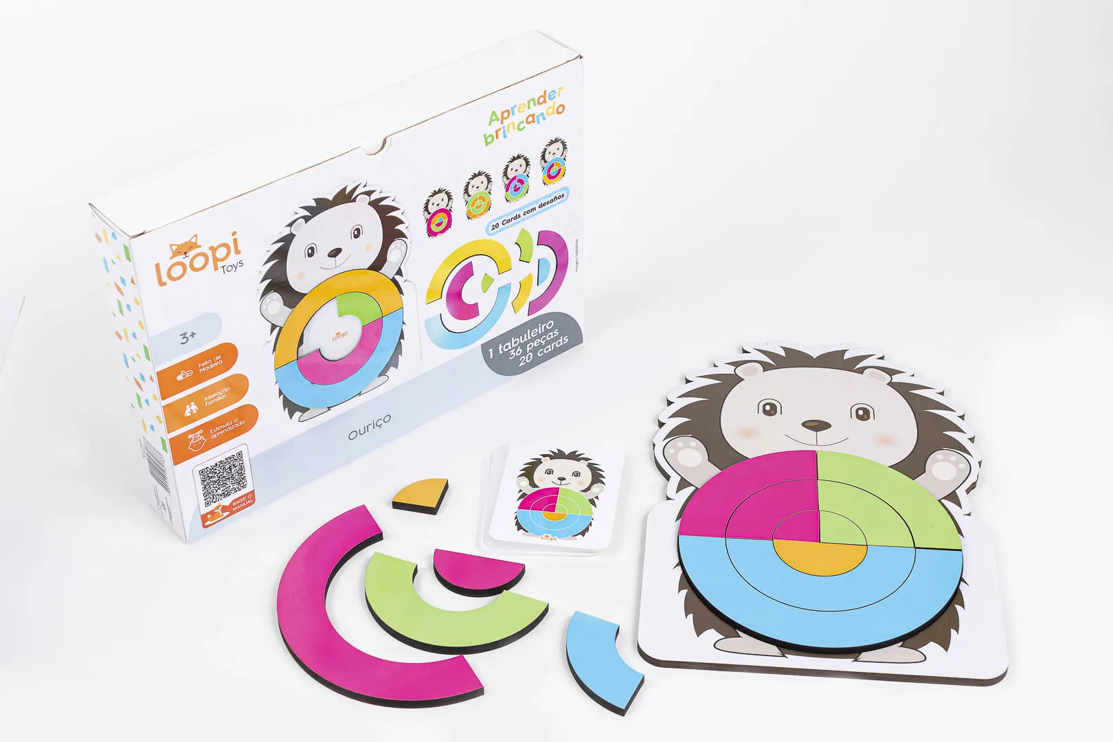 Brinquedo Educativo Jogo Ouriço
