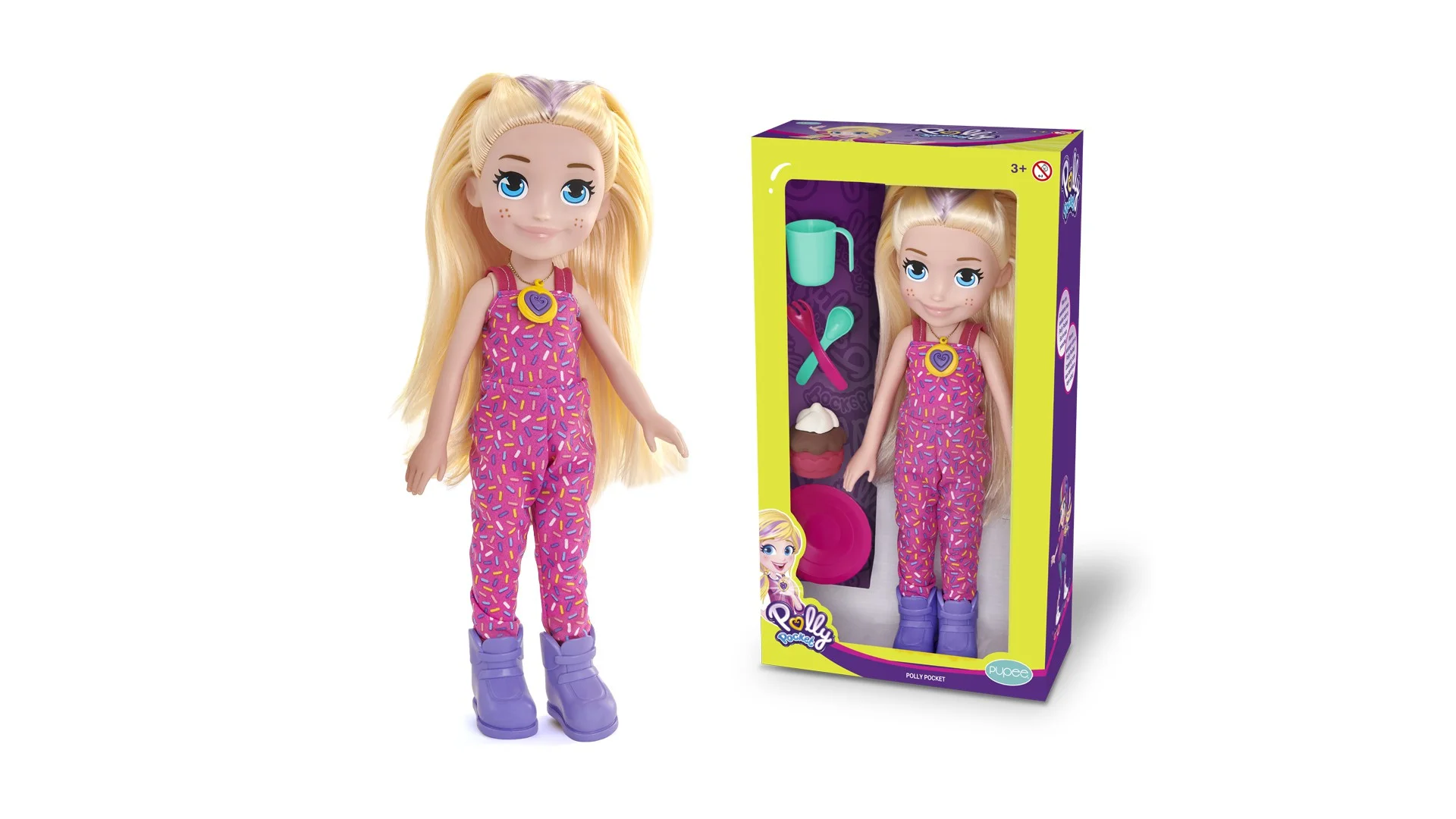 Boneca Polly Picnic - Polly Pocket™ - Mattel™ - Pupee - Casa do Brinquedo ®  Melhores Preços e Entrega Rápida