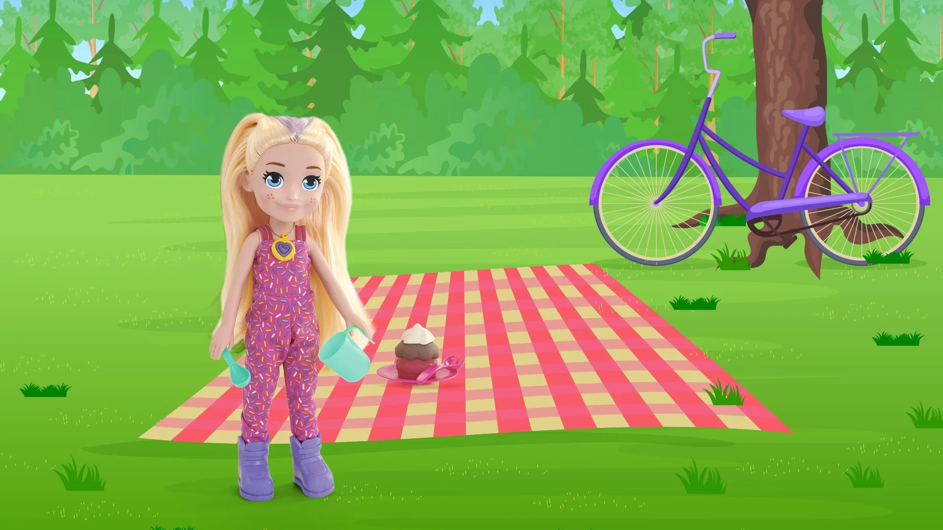 Boneca Polly Picnic - Polly Pocket™ - Mattel™ - Pupee - Casa do ...
