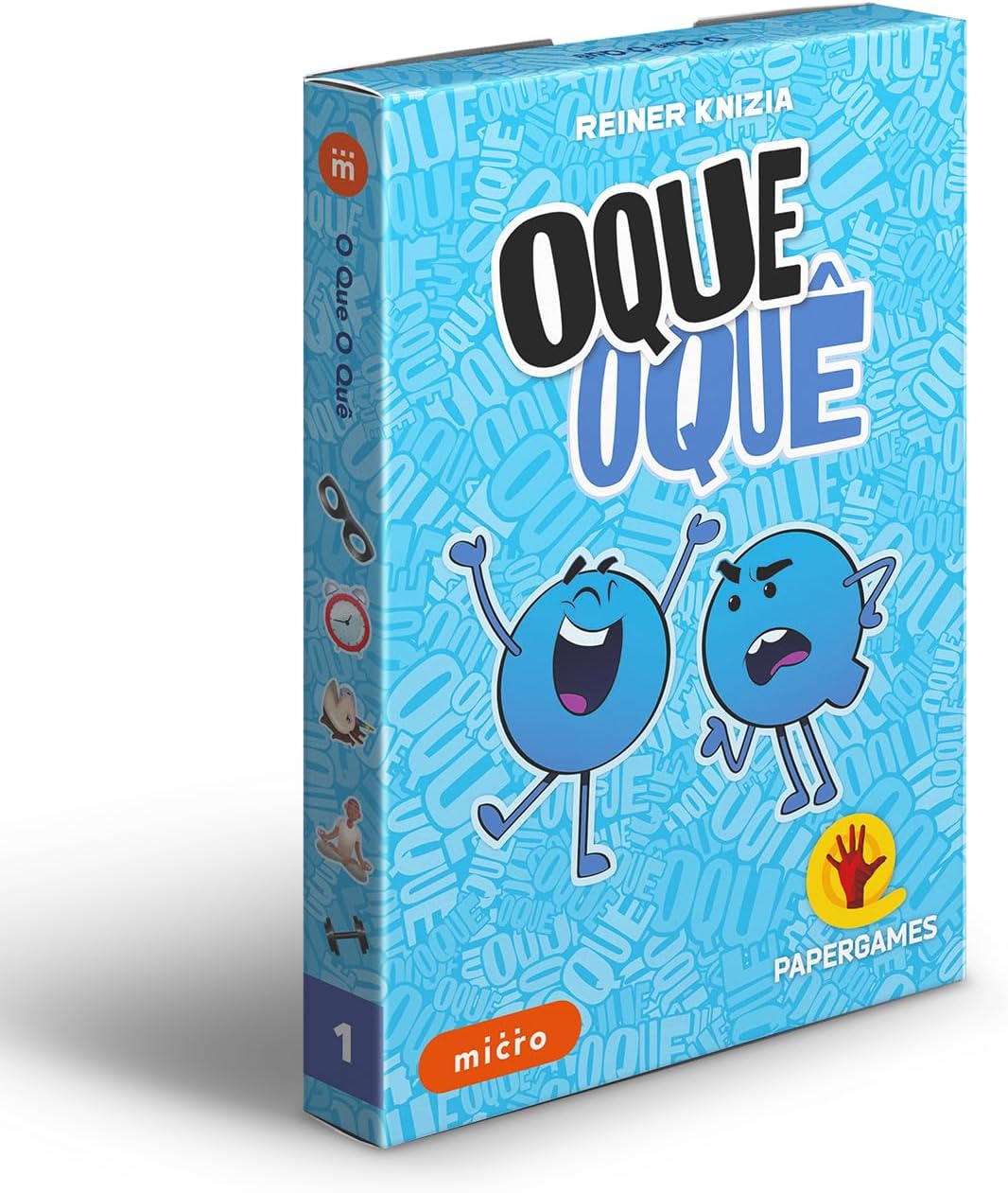 O Que O Quê (PaperGames): Jogo de Concentração e Diversão para