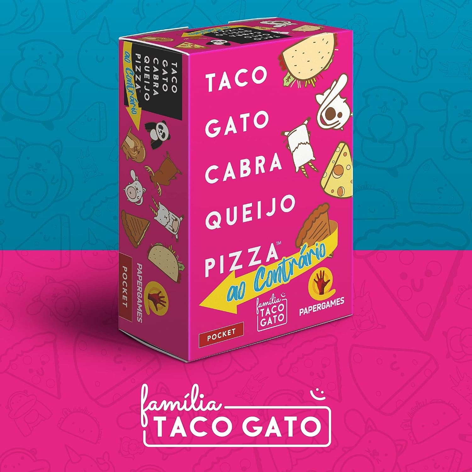 Taco Gato Cabra Queijo Pizza: Ao Contrário - Edição Inovadora - Casa do ...