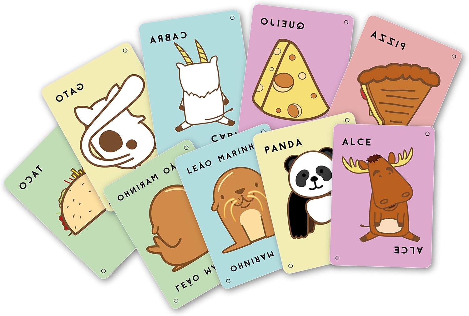 Taco Gato Cabra Queijo Pizza: Ao Contrário