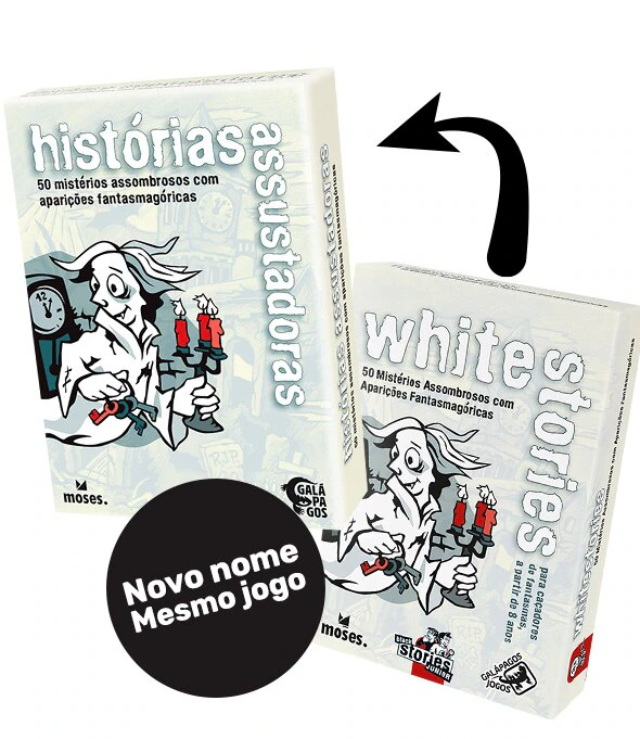 Jogo de Cartas Histórias Assustadoras