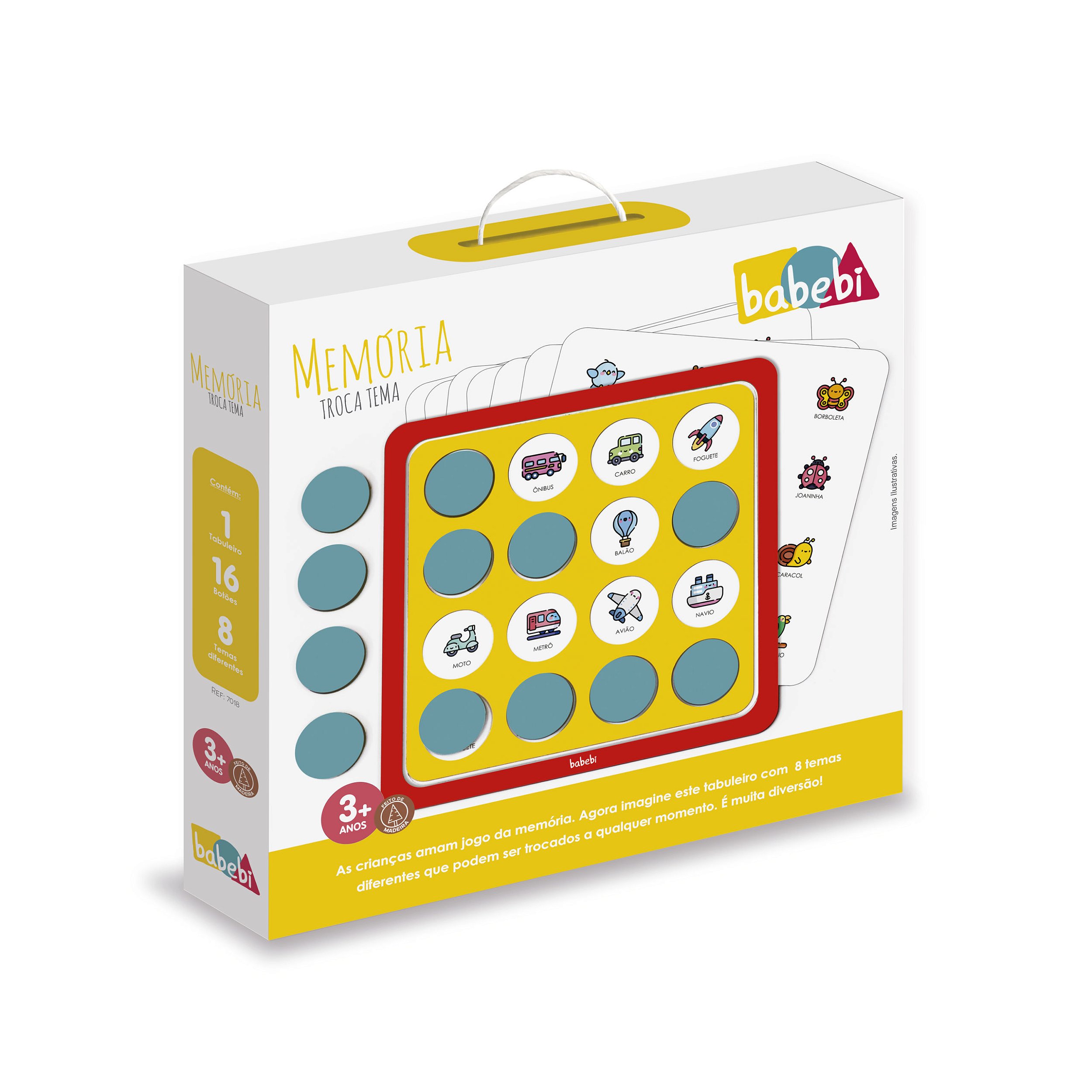 Jogo da Memória Troca Tema