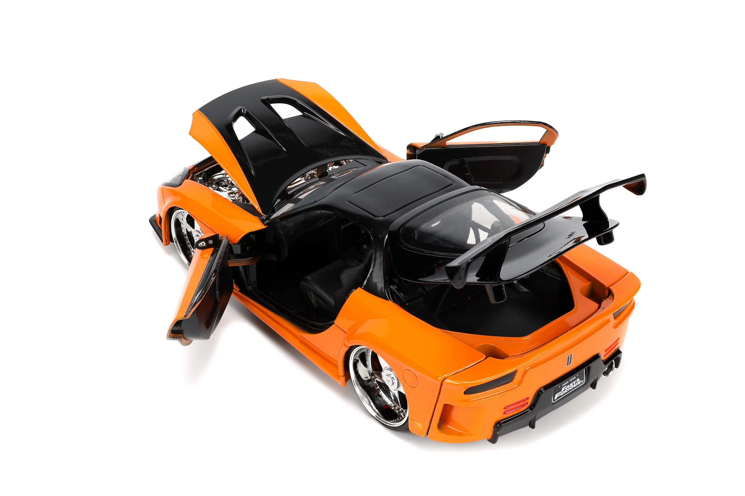 Carro Miniatura Mazda RX-7 1995 Velozes e Furiosos com Figura