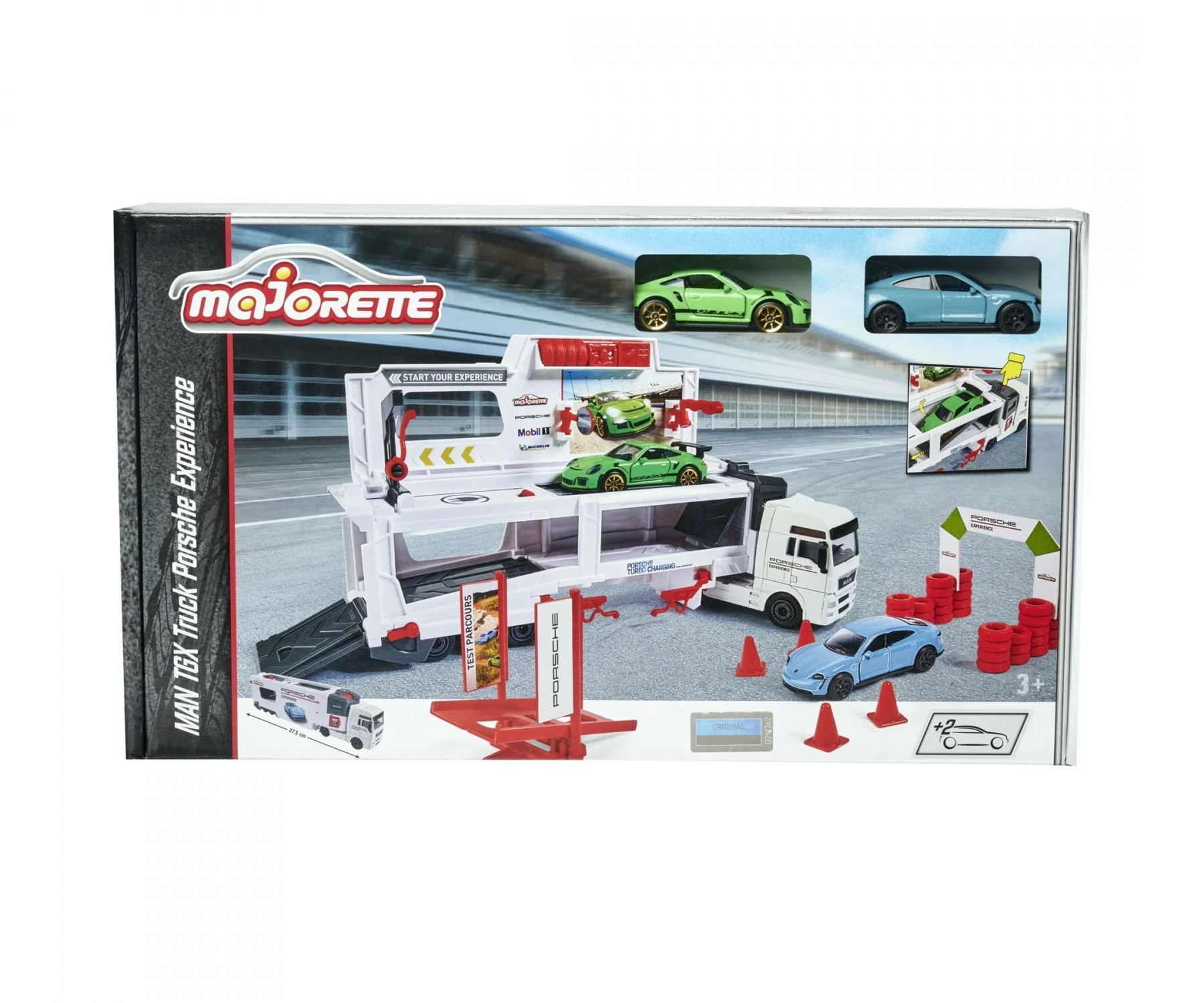 Porsche トランスポーター ミニカー セット MAJORETTE PLAYSET MAN TGX PORSCHE | Amazon.com.br