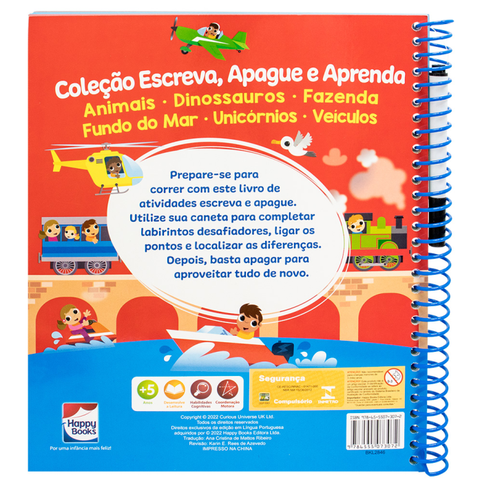 Escreva, Apague e Aprenda: Veículos