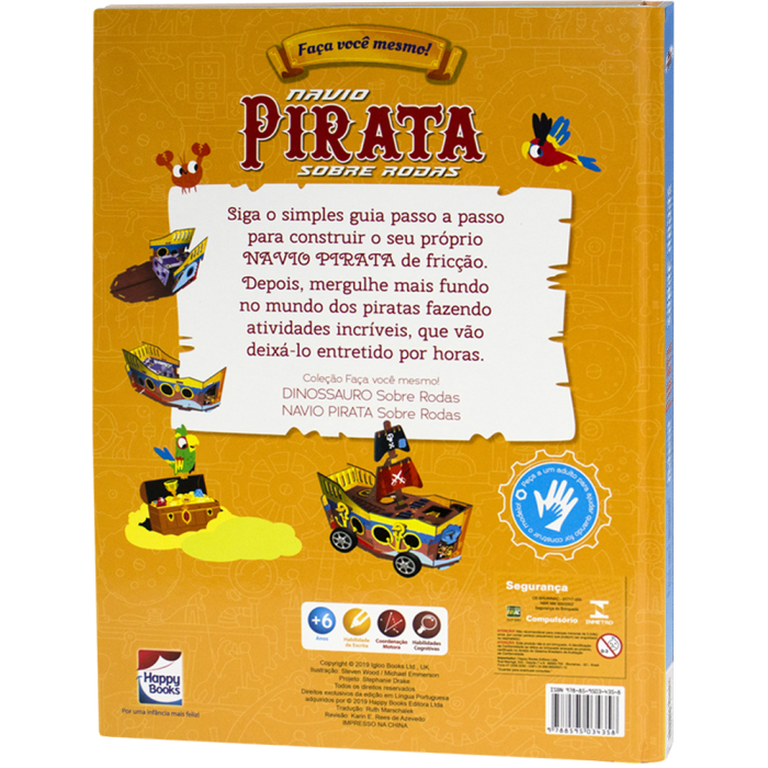 Faça Você Mesmo! Navio Pirata Sobre Rodas