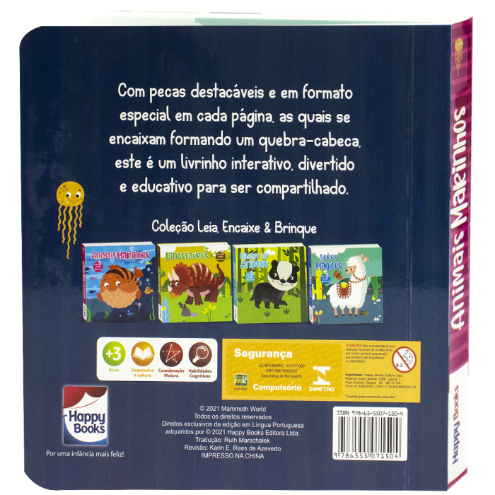 Leia, Encaixe & Brinque: Animais Marinhos