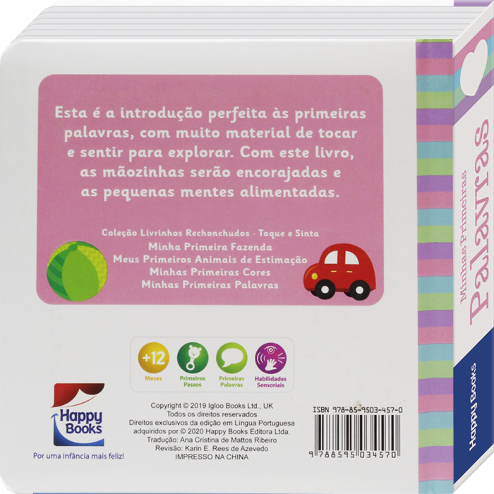 Little Me Livrinhos Rechonchudos - Toque e Sinta: Palavras