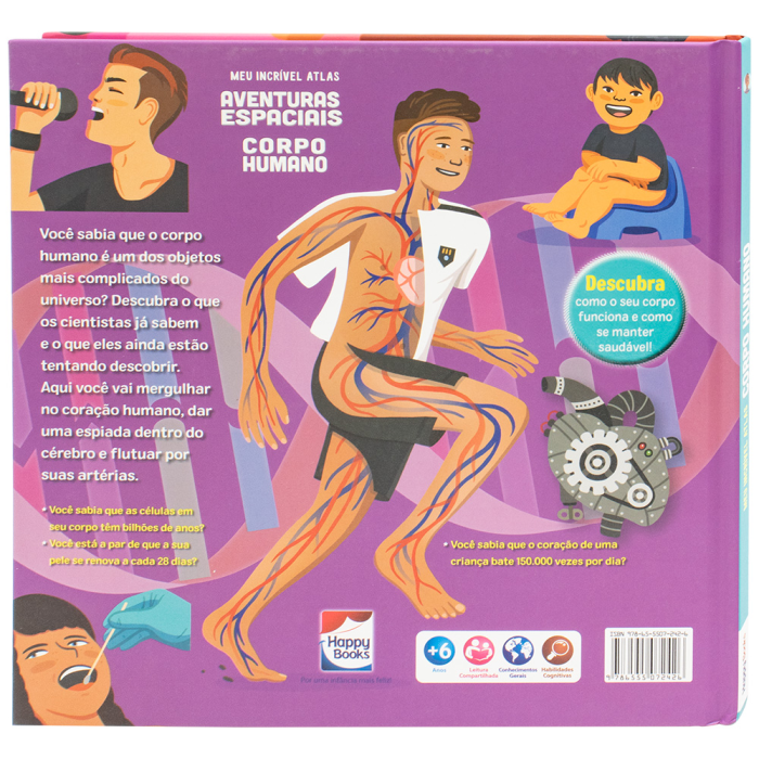 Livro Meu Incrível Atlas: Corpo Humano