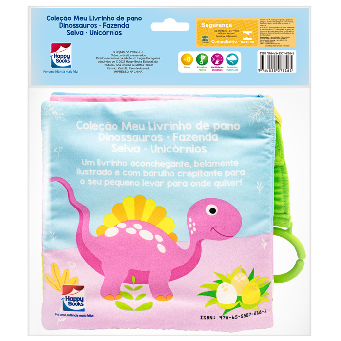 Meu Livrinho de Pano: Dinossauros