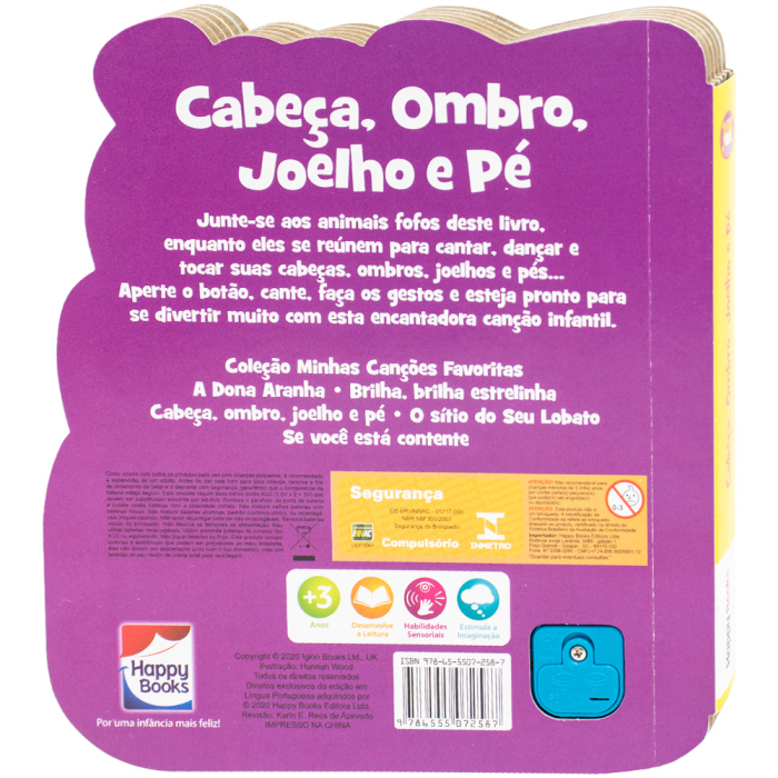 Minhas Canções Favoritas: Cabeça, Ombro, Joelho e Pé