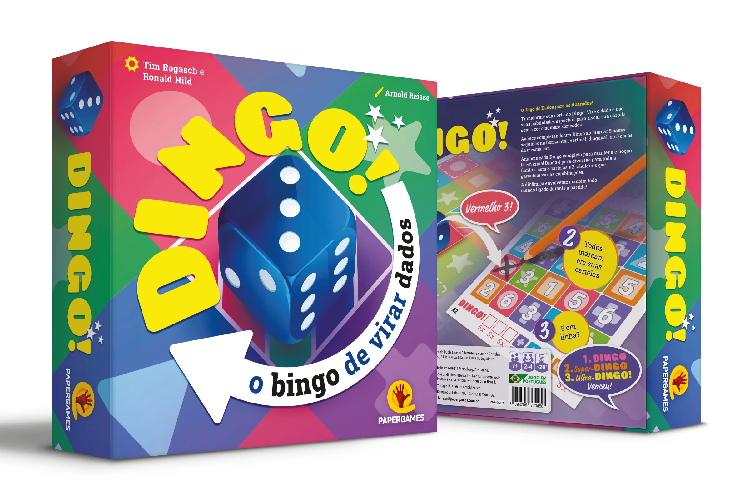 Dingo! O Jogo de Dados para os Azarados: Diversão para Toda a