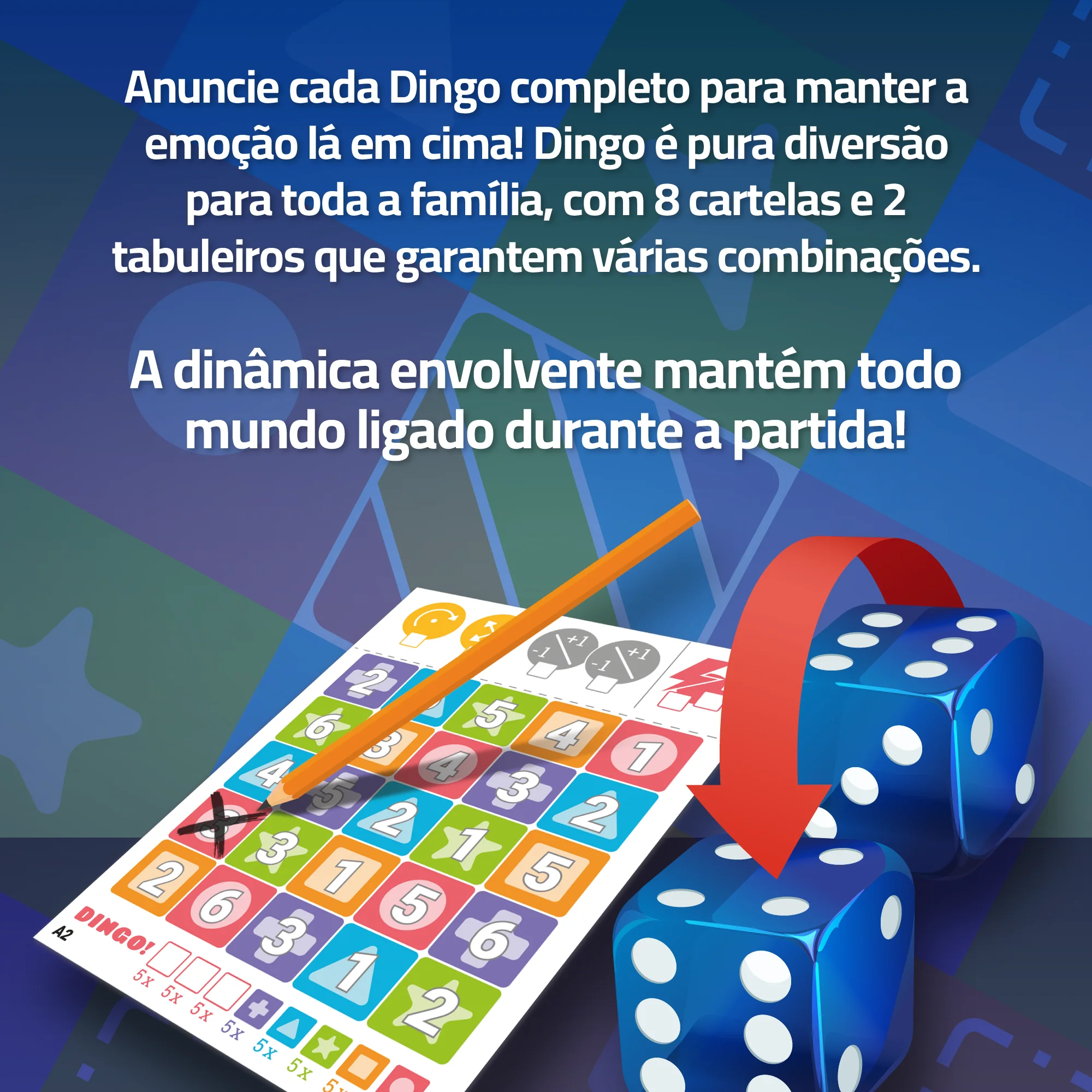 Dingo! O Jogo de Dados para os Azarados: Diversão para Toda a