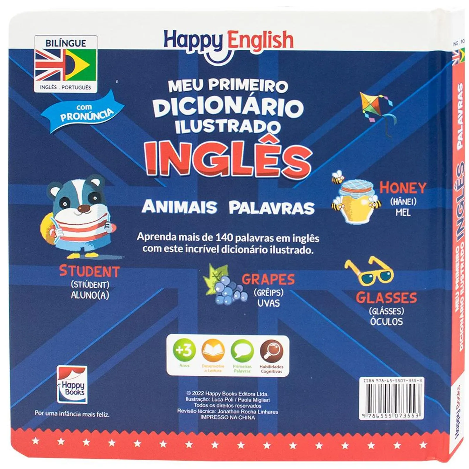 Happy English: Meu Primeiro Dicionário Ilustrado - Palavras