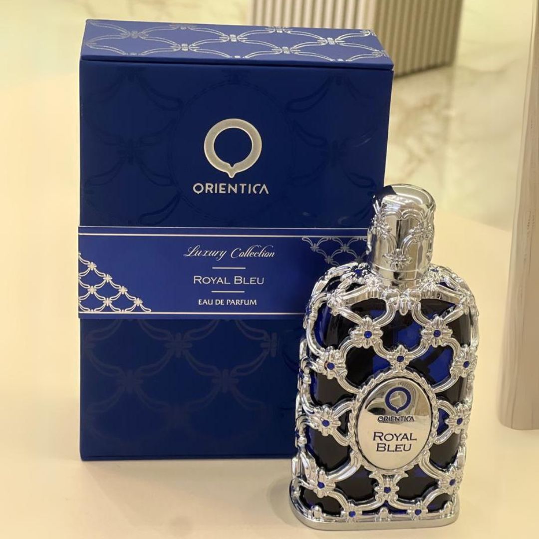 Perfume Royal Bleu 80ml | Orientica | Eau De Parfum Masculino