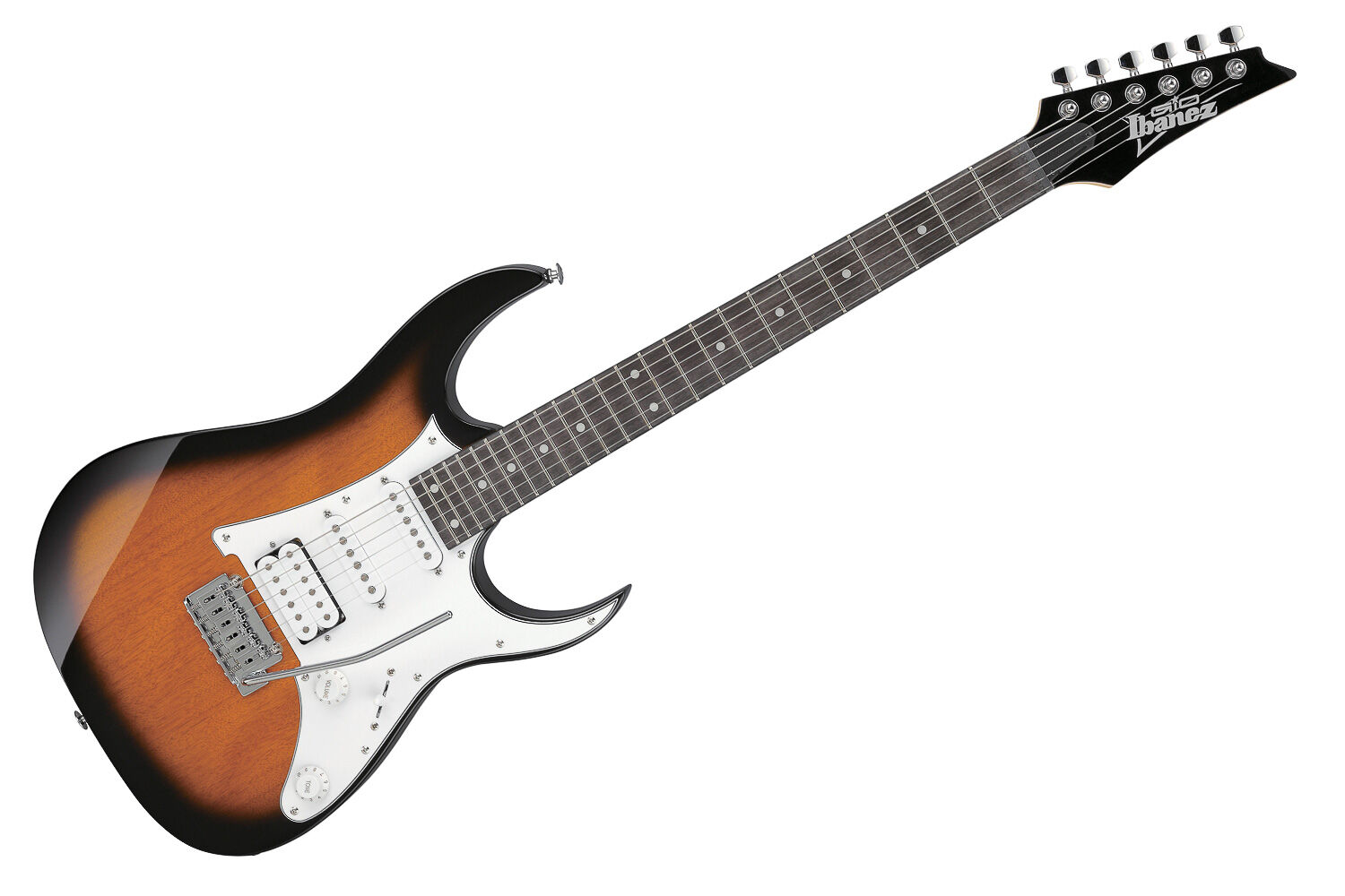 Guitarra RG GIO Sunburst Ibanez RG Series GRG140-SB [F035] - Loja