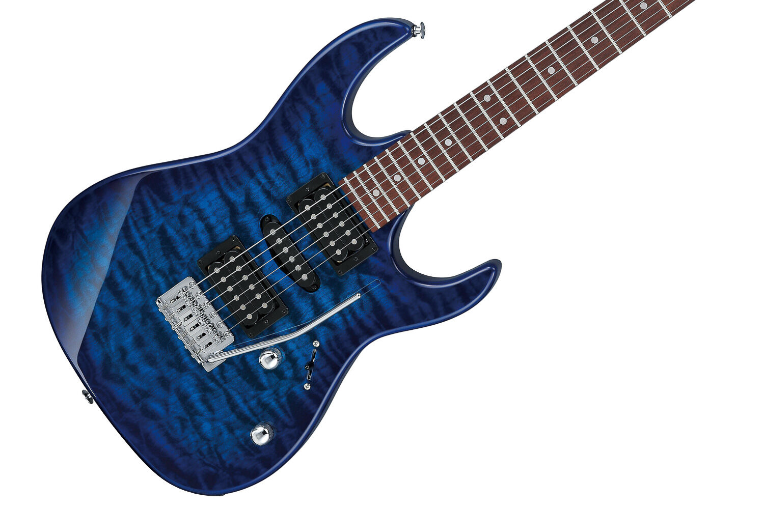 Guitarra RG GIO Blue Burst Ibanez GRX70QA-TBB [F035] - Loja