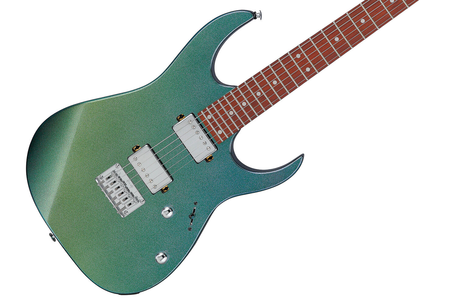 Guitarra RG GIO Green Yellow Chameleon Ibanez GRG121SP-GYC [F035