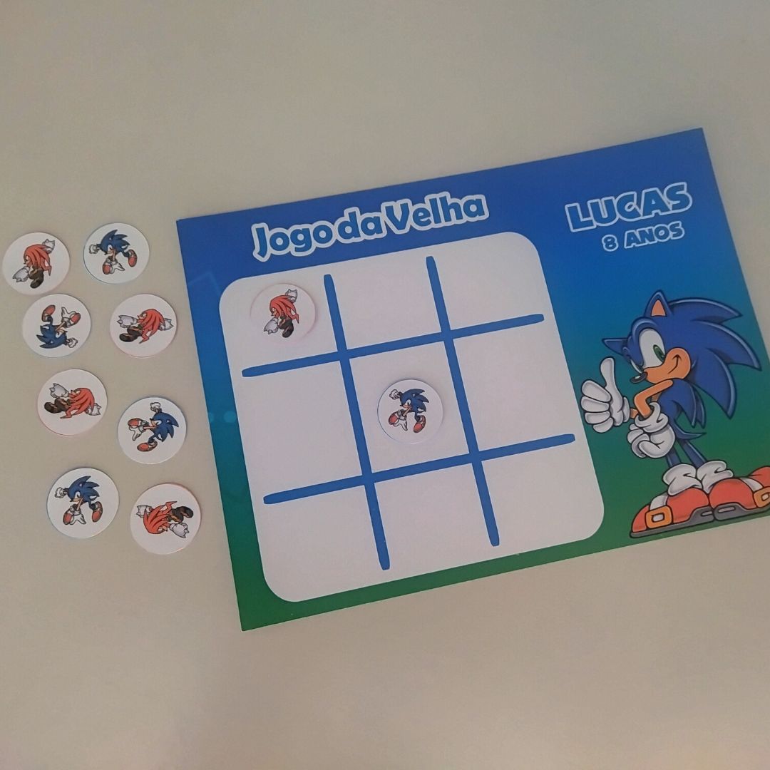 Jogo de tabuleiro - Sonic