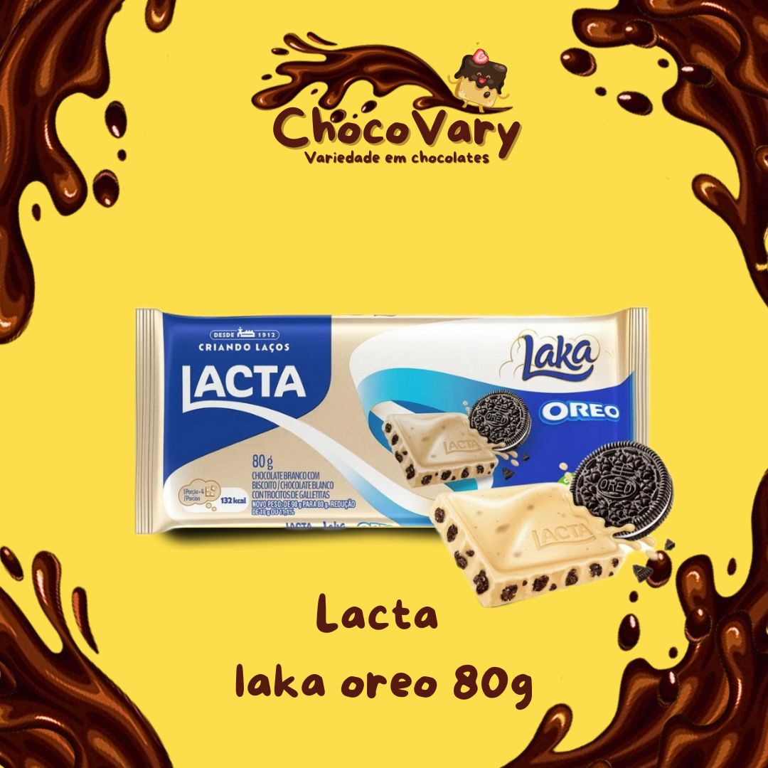 Chocolate Lacta laka oreo 80g 