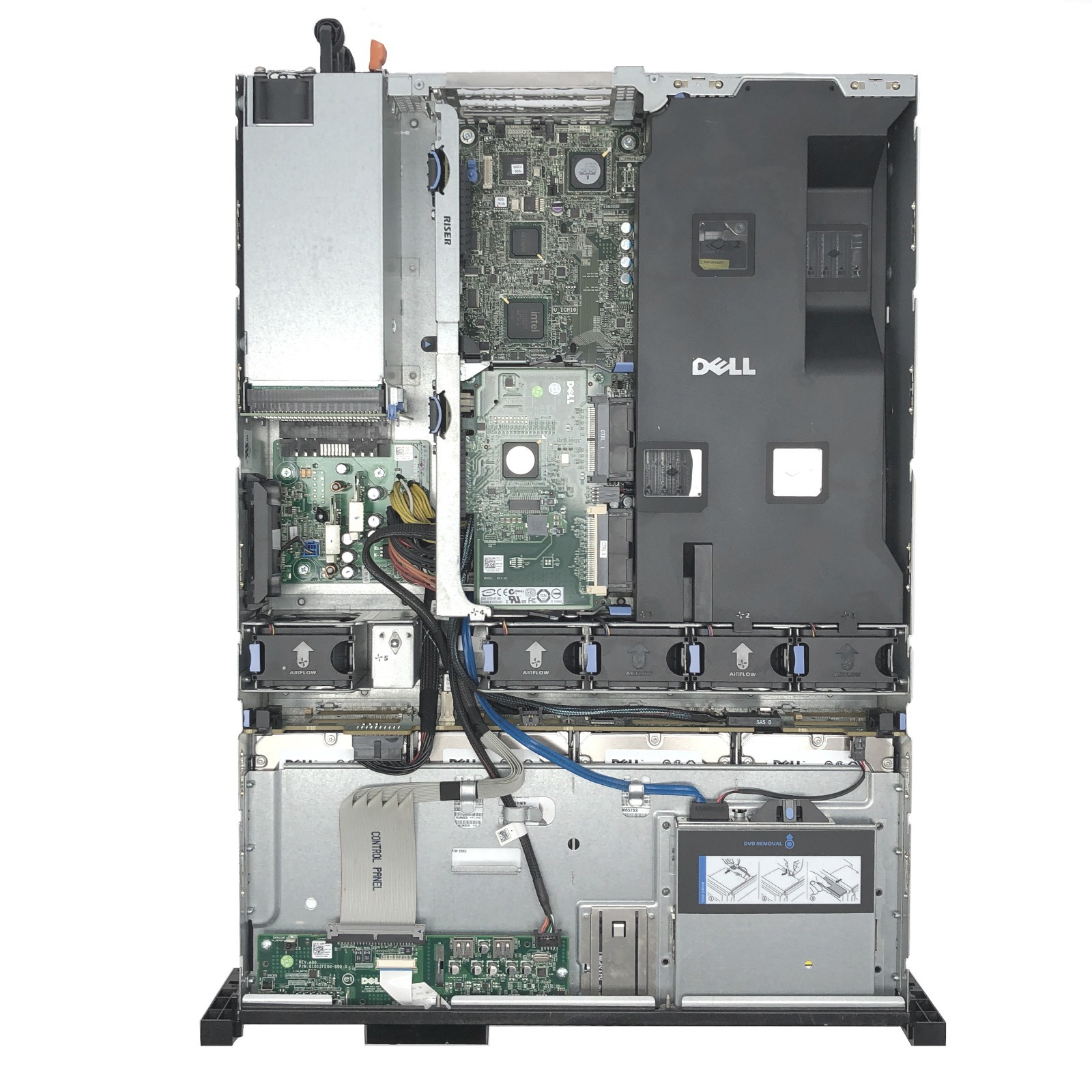 Servidor Dell R510 12B: 2 Xeon SixCore, Ram 128GB, 2x SSD 480 Giga Sas ...