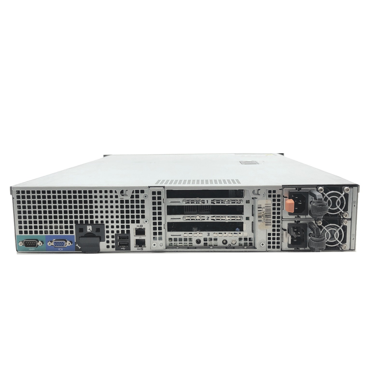 Poweredge R510 Rear View Servidor Dell PowerEdge R510 12B: 2 Xeon Six Core, Ram 128GB, 2 Tera ...