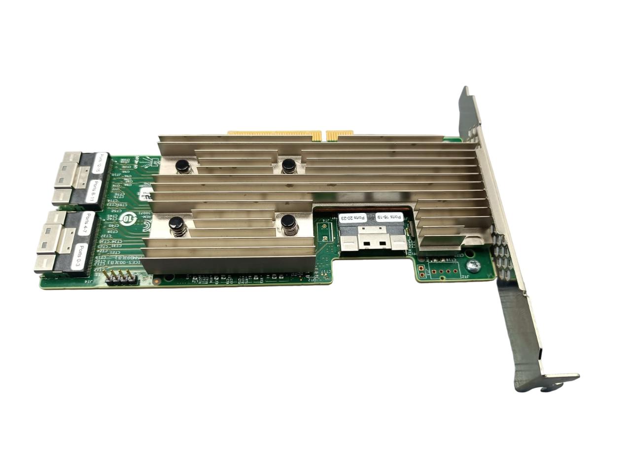 Broadcom Avago 9306-24i SAS/SATA HBA Controller – 12Gbps, 24 Ports, IT Mode, PCIe X8, Used