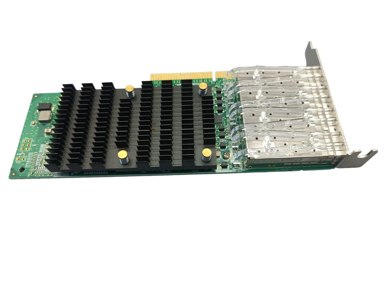 Dell Chelsio T540-BT T5 Quad Port 10GbE Network Adapter – 05MHDP W/ 01PHV Riser