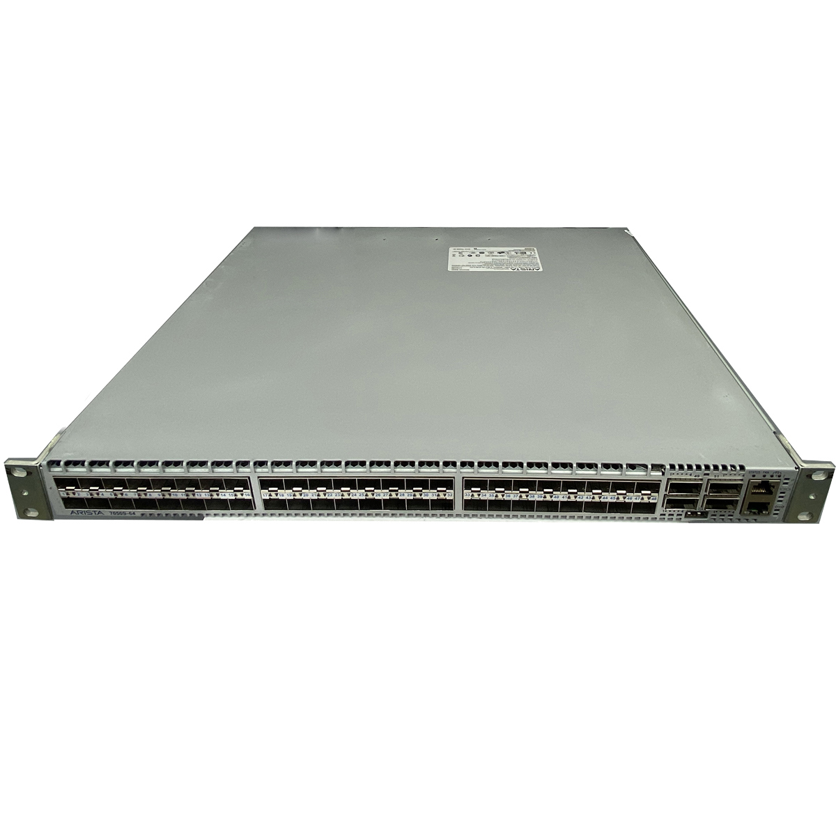 Arista DCS 7050S 64 R 48 Port 10G SFP+ 4x QSFP+ Dual AC Switch R F Airflow