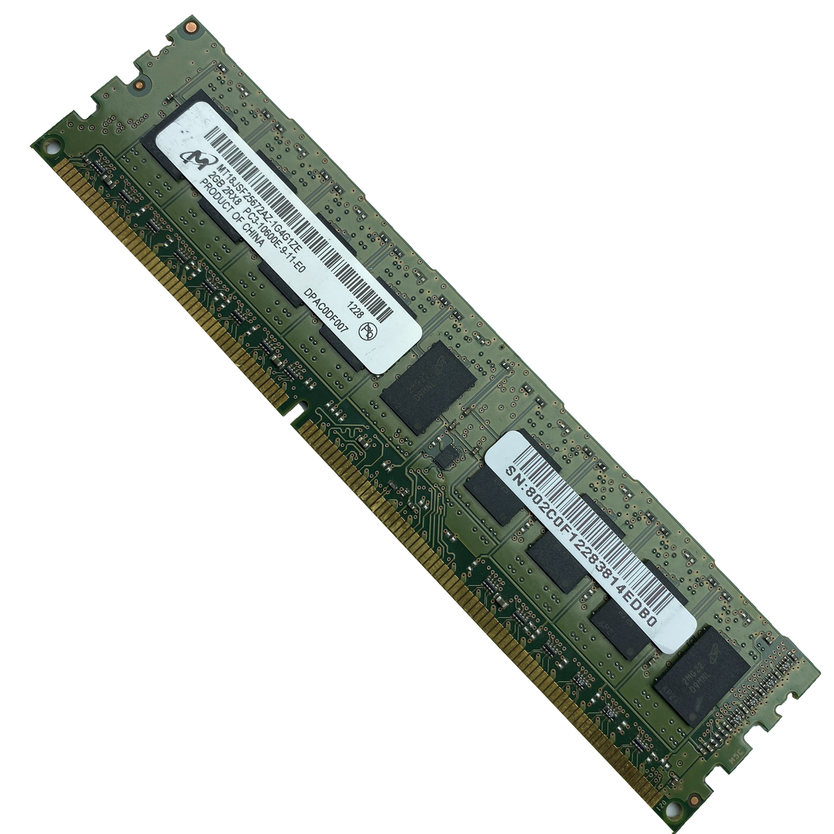 RAM Serveur 2Go DDR3 PC3-10600E ECC UDIMM A-Tech Pour HP 500209-562