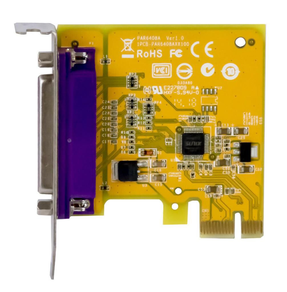 Mappa SUNIX Porta Parallela IEEE1284 LPT DB-25 PCI-E Low Profile - Foto 9