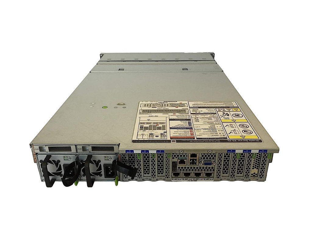 Servidor Oracle Sun X5-2L: 2x Xeon 12 Core, 128GB, 2x HD SAS 300GB + 4x ...
