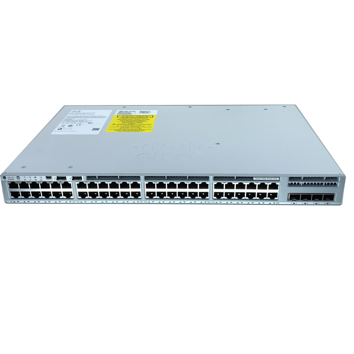 Cisco C9200l-48p-4G-e Switch Catalyst 48x Port Poe 4x 1G Sfp - ShockTI ...