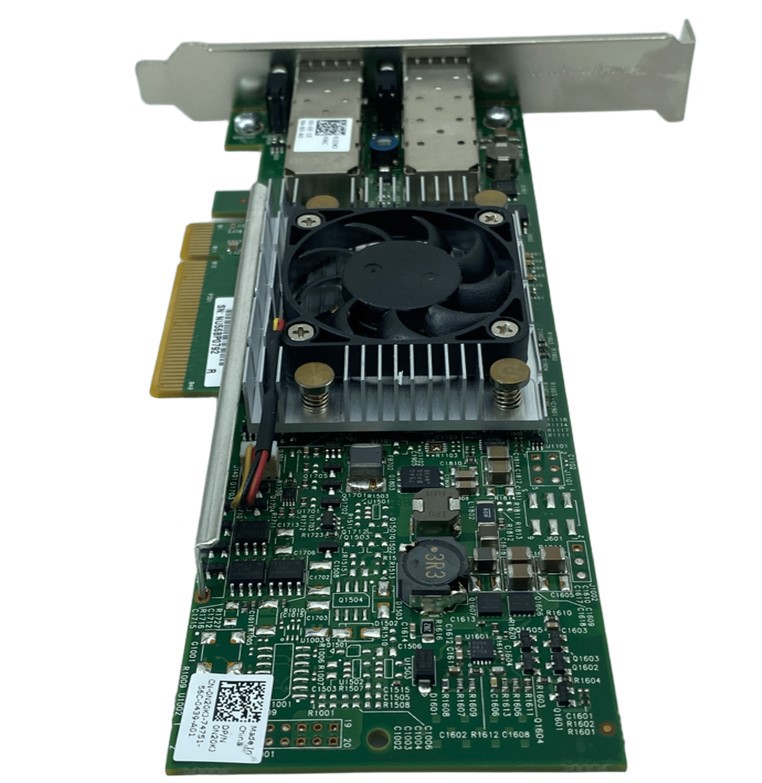 Placa De Rede 2x SFP+ 10 Giga Broadcom 57810S Dell 0Y40PH - ShockTI ...