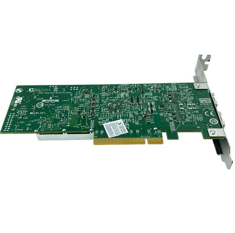 Placa De Rede 2x SFP+ 10 Giga Broadcom 57810S Dell 0Y40PH - ShockTI ...