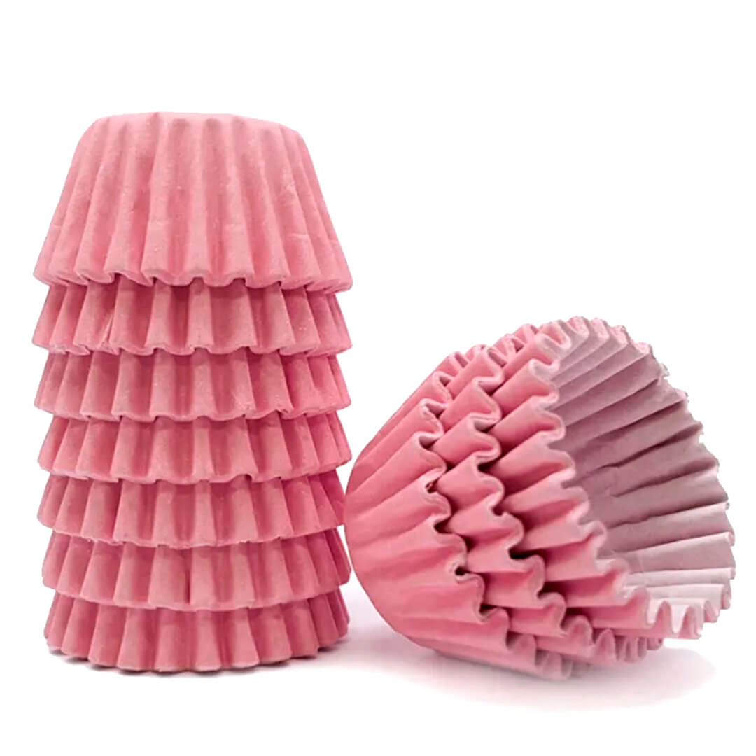 FORMA BRIGADEIRO N 4 ROSA CLARO C/100 - Boni Embalagens