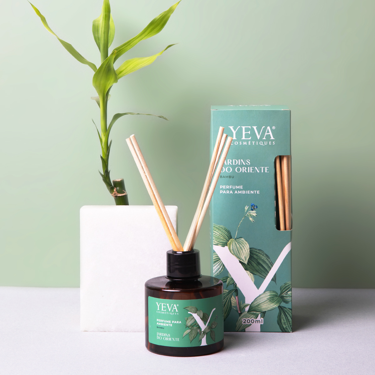 Perfume para Ambiente YEVA Jardins do Oriente - Bambu - 200ml