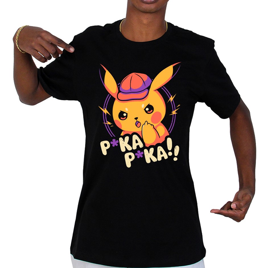 Camisa Não sou obrigado a assistir - Pokémon