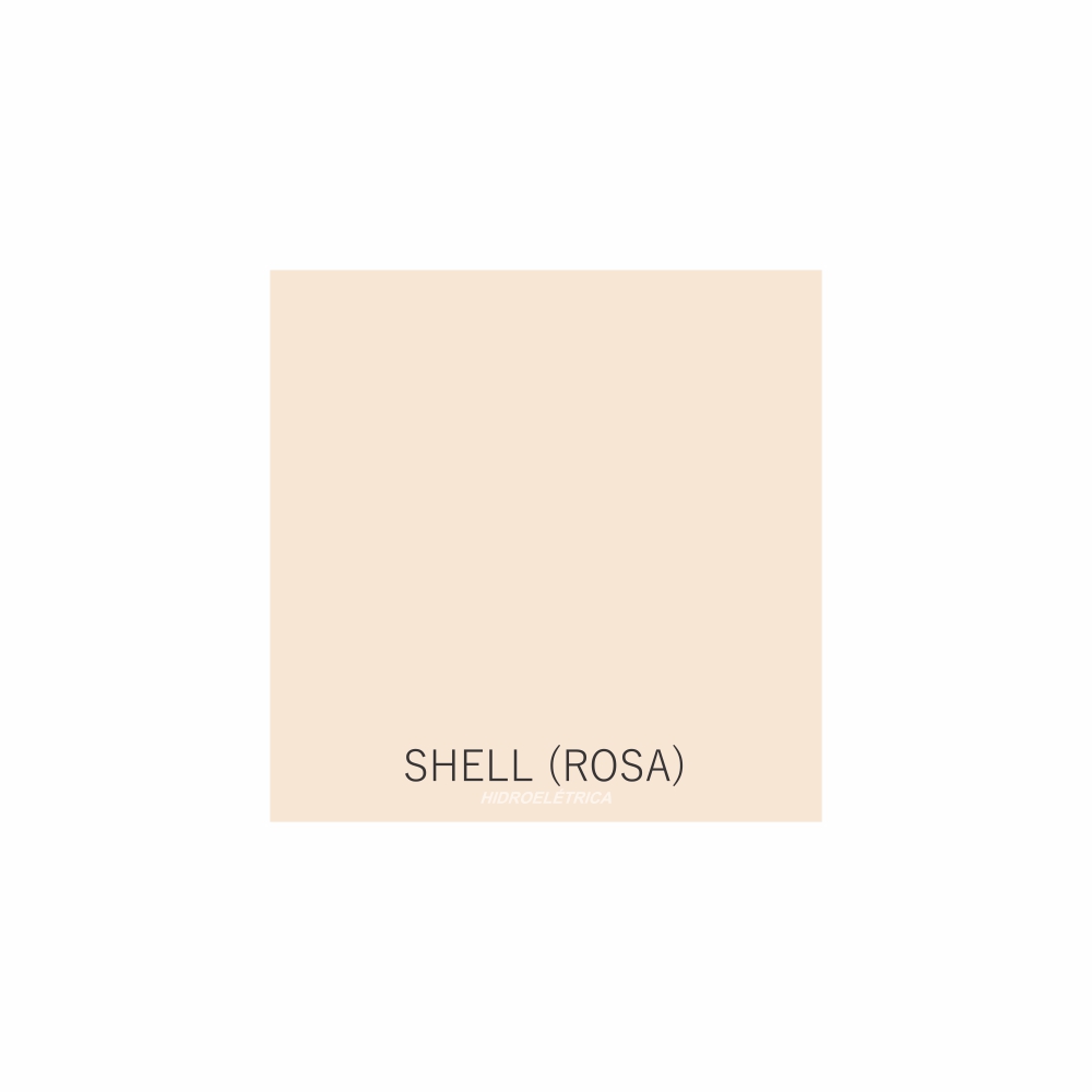 Shell De La Rosa Assento Laqueado Convencional Oval Rosa Shell (Pessego) Tampa de Vaso ...