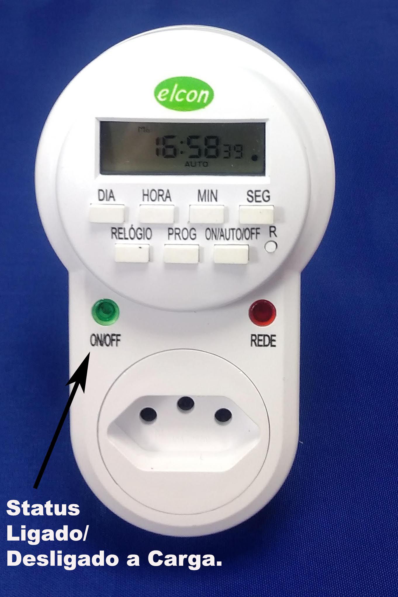 Timer digital Elcon TE30 horasminutossegundos A Instaladora