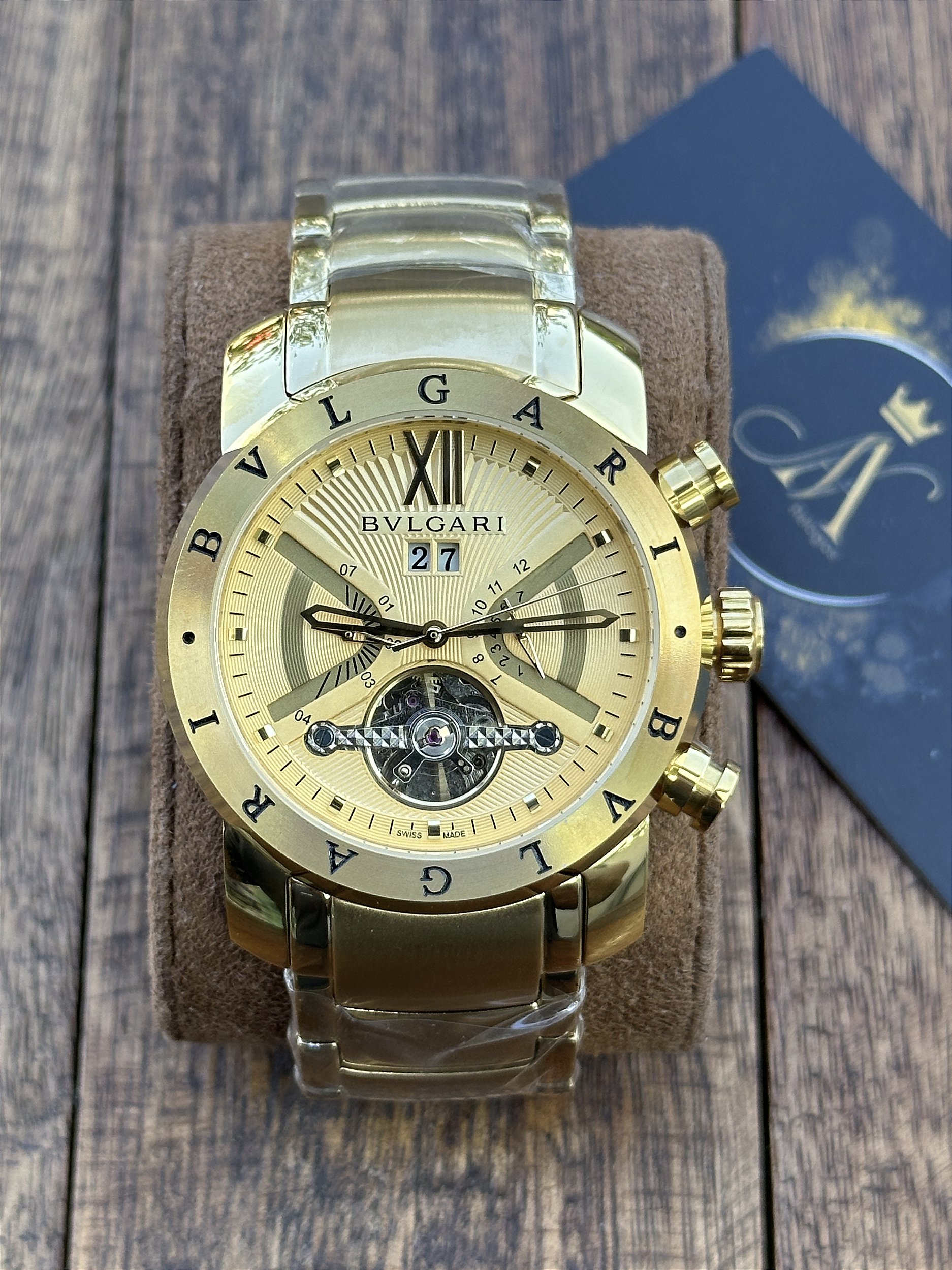 BULGARI IRON MAN Estilo.voce tem ou voce compra
